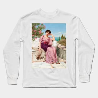 Sweet Dreams by John William Godward Long Sleeve T-Shirt